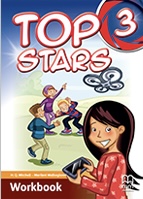 TOP STARS 3 WORKBOOK w/App: American Ed