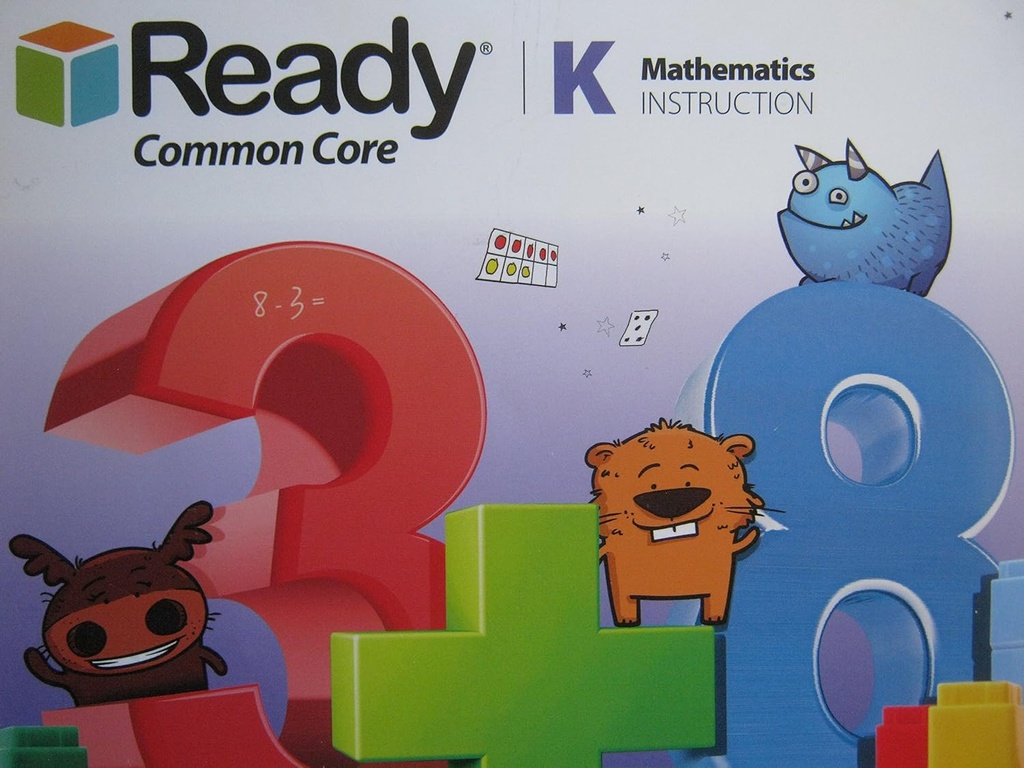 Ready Common Core Math Instruction Grade K Student Book