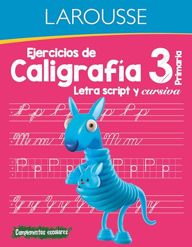 Ejercicios de Caligrafía 3° de primaria