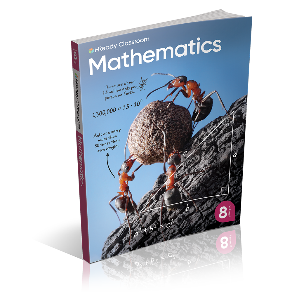 i-Ready Classroom 2024 Mathematics Student Worktext Grade 8