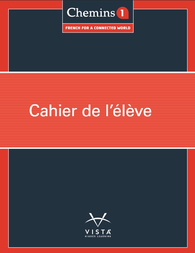 CHEMINS 1 Cahier de L'eleve Workbook