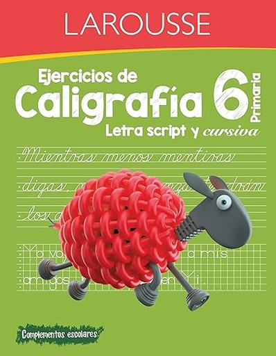 [9786072121218] Ejercicios de Caligrafía 6° de primaria