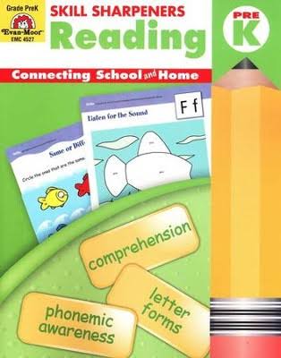 [9781596730359] Skill Sharpeners Reading, Grade PreK