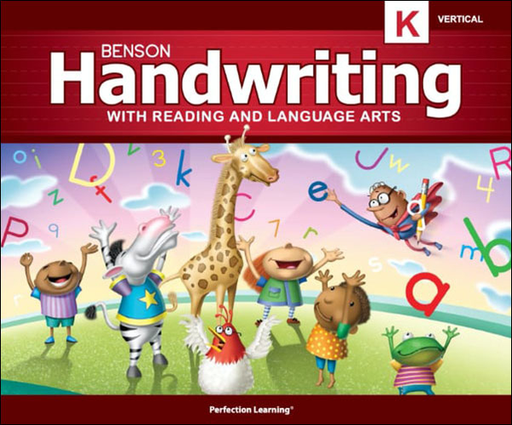 [9781531122140] Benson Handwriting Gr K-Vertical Manuscript