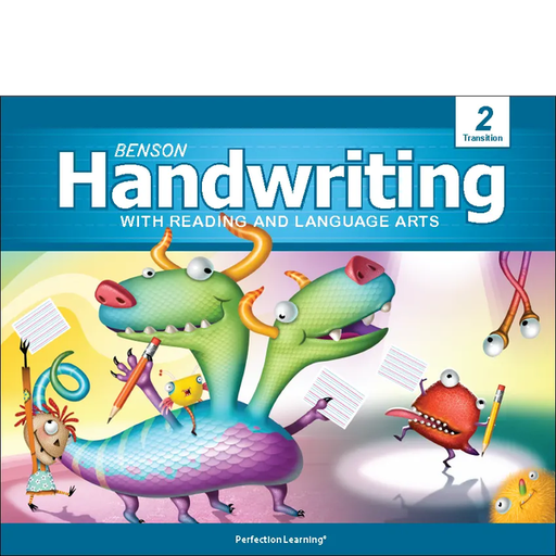 [9781531122409] Benson Handwriting Gr 2 Transition-Slant Manuscript