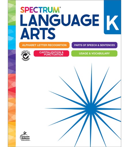 [9781483871349] Spectrum Language Arts Kindergarten Wbk