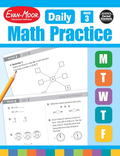 [9781609632601] Daily Math Practice, Grade 3 SB